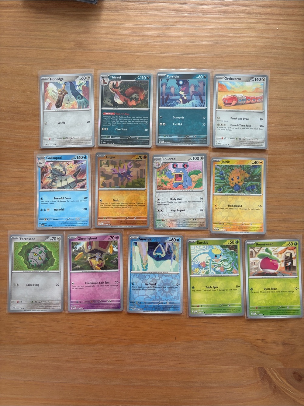 Paradox Rift Holo and Reverse Holo Pokémon Card Lot | 13 Cards ✨5/$25✨